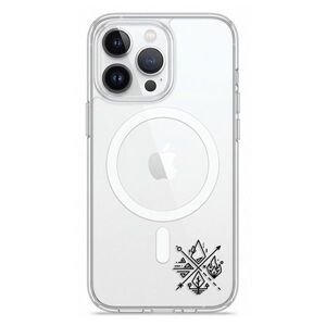 Pouzdro Pure MagSafe iSaprio - čiré - Elements II - iPhone 15 Pro obraz