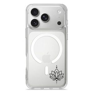 Pouzdro Pure MagSafe iSaprio - čiré - Lotos II - iPhone 17 Pro obraz