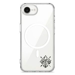 Pouzdro Pure MagSafe iSaprio - čiré - Elements II - iPhone 16e / 17e obraz