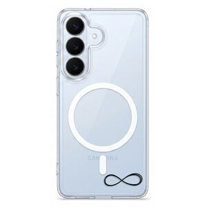 Pouzdro Pure Magnetic iSaprio - čiré - Infinity II - Samsung Galaxy S26 obraz