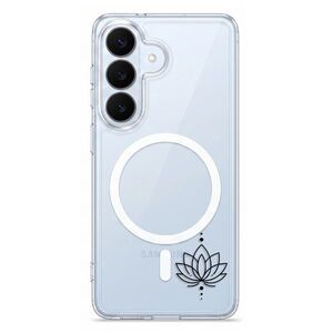 Pouzdro Pure Magnetic iSaprio - čiré - Lotos II - Samsung Galaxy S26+ obraz