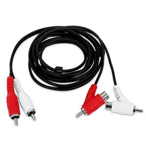 Electronic-Star Cinch kabel, 1, 8 m, samec k samici, cinch prodloužení obraz