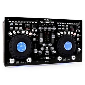 Ibiza Full-Station, DJ set - CD USB SD MP3 mixer obraz