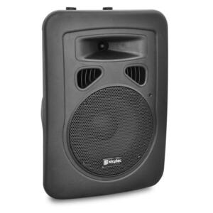 Skytec JPA 8, aktivní 20 cm (8") PA reproduktor 200W, XLR mikrofon obraz