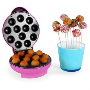 OneConcept Boogie Pop Cake Maker, 1300 W, růžový obraz