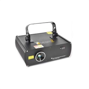 Beamz LS-3DRBG laser, 3D, DMX, XLR, červený, zelený, modrý, včetně montážního držáku obraz