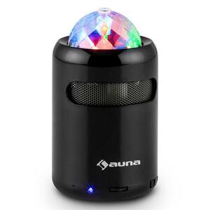 Auna Discohead, bluetooth LED reproduktor, bezdrátový, MP3, rádio, handsfree obraz