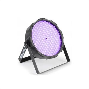 Beamz FlatPAR, 186 x 10mm, PAR reflektor, UV LED, DMX obraz