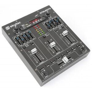 Vonyx STM-2270, 4 kanálový mixér, bluetooth, USB, SD, MP3, FX obraz
