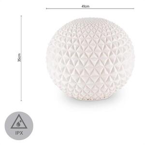 Blumfeldt Shiny Diamond, zahradní lampa, kamenná lampa, 43 x 35, 5 cm, pískovec obraz