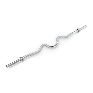 Capital Sports Accretor 120 SC Supercurl Bar lomená činková hřídel, 120 cm / 30 mm / max. 180 kg, ocel, chrom obraz