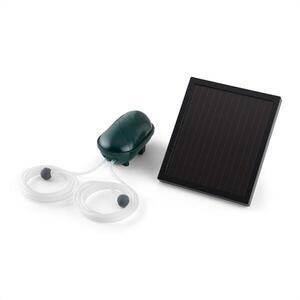 Waldbeck OXYGENIUS, PROVZDUŠŇOVAČ RYBNÍKŮ, SOLÁRNÍ, KYSLÍKOVÉ ČERPADLO, 2 X 100 l/h, REŽIM DEN/NOC, AKUMULÁTOR obraz