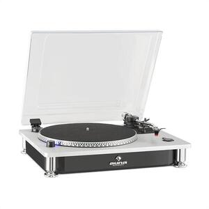 Auna TT-933, gramofon, 33/45 ot./min, Pitch Control, černo-stříbrný obraz