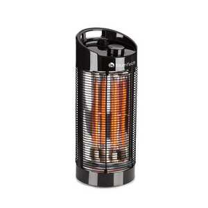 Blumfeldt Heat Guru 360, infračervený ohřívač, stojanový, 1200/600 W, 2 stupně ohřevu, IPX4, černý obraz