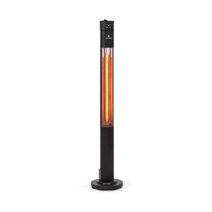 Blumfeldt Heat Guru, infračervený ohřívač, 2000 W, 3 stupně ohřevu, dálkové ovládání, černá barva obraz
