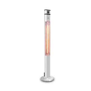 Blumfeldt Heat Guru, infračervený ohřívač, 2000 W, 3 stupně ohřevu, dálkové ovládání, stříbrná barva obraz