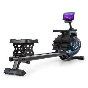 Capital Sports Flow M2, vodní veslovací trenažér, LCD displej, do 150 kg obraz