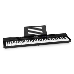 SCHUBERT Preludio Elektronické piano 88 kláves velocity sustain pedál černý obraz