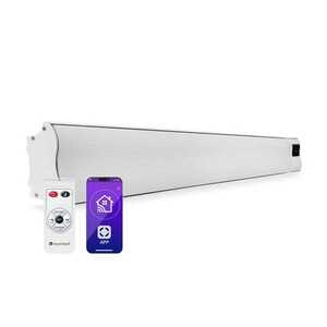 Blumfeldt Cosmic Beam Smart 30, infračervený ohřívač, 3000 W, ovládání přes aplikaci, bílý obraz