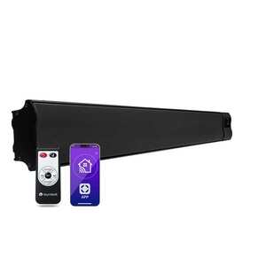 Blumfeldt Cosmic Beam Smart 30, infračervený ohřívač, 3000 W, ovládání přes aplikaci, černý obraz