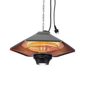 Blumfeldt Heat Hexa, infračervený ohřívač, 800/1200 W, halogen, IP34, LED, antracitový obraz