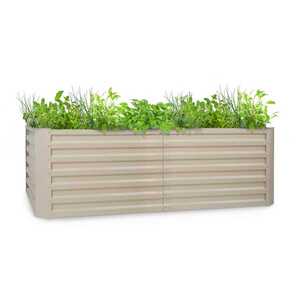 Blumfeldt High Grow Straight vyvýšený záhon 200x60x100cm 1200l ocel obraz