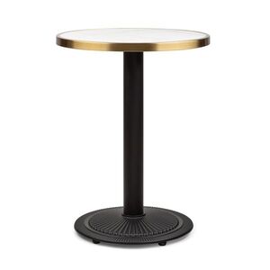 Blumfeldt Patras Jewel, mramorový stolek, secesní styl, Ø57, 5cm, v: 75cm, litinový stojan obraz