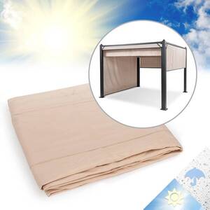 Blumfeldt Pantheon Cortina Pergola, sada náhradních bočních stěn: 4 stěny, 200 g/m², polyesterová tkanina, 3 x 6 m obraz