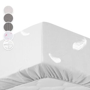 Sleepwise Sofr Wonder-Edition, napínací prostěradlo na postel, 90–100 x 200 cm, mikrovlánko obraz