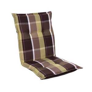 Blumfeldt Prato, čalouněná podložka, podložka na židli, podložka na nižší polohovací křeslo, na zahradní židli, polyester, 50 x 100 x 8 cm obraz