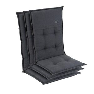 Blumfeldt Coburg, polstr, čalounění na židli, vysoké opěradlo, zahradní židle, polyester, 53 x 117 x 9 cm obraz