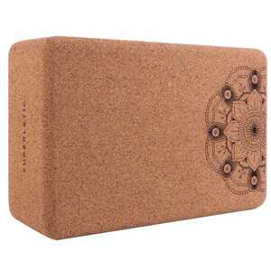 Capital Sports Bindo Professional, blok na jógu, 23 × 7, 5 × 15 cm, korek, mandala obraz