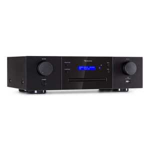Auna CD-1000 DG, CD přehrávač, USB, MP3, dálkové ovládání, LED displej, hliník obraz