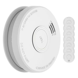 SHD by oneConcept DOF19, Detektor kouře, plast, výstražný signál: 85 dB, 9V na baterie obraz