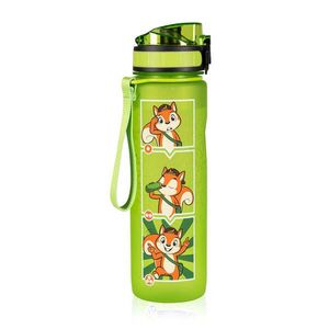 Monte Stivo Lyseren, dětská láhev na pití, 600 ml, měřítko, nepropustný filtr na ovoce obraz