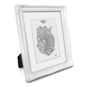 Casa Chic Regent, obrazový rám, obdélníkový, 25 × 20 cm fotky, pasparta, sklo, rokoko obraz