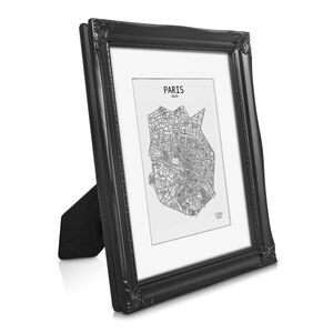 Casa Chic Regent, obrazový rám, obdélníkový, 25 × 20 cm fotky, pasparta, sklo, rokoko obraz
