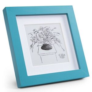 Casa Chic Clapton, rám na obrázky, čtvercový, fotografie 15 x 15 cm, pasparta, sklo obraz