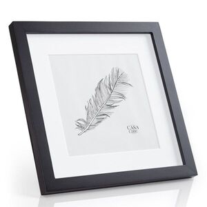 Casa Chic Cannon, rám na obrázky, čtvercový, fotografie 24, 4 x 24, 4 cm, pasparta, pravé dřevo obraz