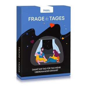 Spielehelden Frage des Tages Hra pro páry Karetní hra pro páry 100 vzrušujících otázek obraz