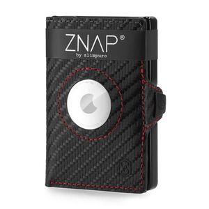 Slimpuro ZNAP Airtag peněženka na 8 karet s mincovníkem 8, 9 x 1, 5 x 6, 3 cm (ŠxVxH) s ochranou RFID obraz