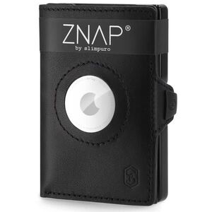 Slimpuro ZNAP Airtag peněženka na 8 karet s přihrádkou na mince 8, 9 x 1, 5 x 6, 3 cm (ŠxVxH) s ochranou RFID obraz