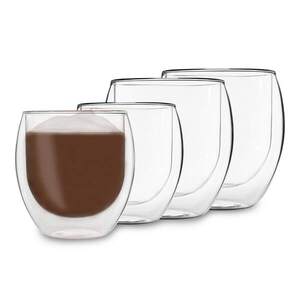 Feelino DUOS Jumbo, dvoustěnná sklenice, 2 x 310 a 410 ml obraz