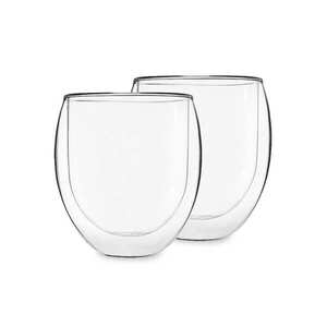 Feelino Ice set 2, sklenice na čaj, sada 2 kusů, 400 ml, vysoce kvalitní borosilikátové sklo, vhodné do myčky nádobí obraz
