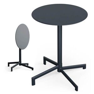 Blumfeldt UrbanEdge bistro stůl | barový stůl | 60 cm | skládací | práškově lakovaný | odolný proti povětrnosti obraz