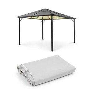 Blumfeldt Pantheon Solid Sky Ambient Solar, pavilon, 3 × 4 m, solární osvětlení obraz