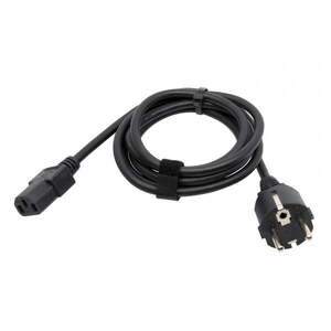 AXIS TU6011 Černá napájecí zástrčka typu F konektor 02867-022 obraz
