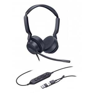Yealink UH42 Dual UC USB-C/A Sluchátka s mikrofonem Kabel 1308215 obraz