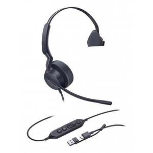 Yealink UH42 Mono Teams USB-C/A Sluchátka s mikrofonem Kabel 1308216 obraz