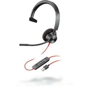 POLY Blackwire 3310 Sluchátka s mikrofonem Kabel Přes 214011-01 obraz